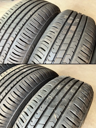 185/65R14 夏タイヤ ブリヂストン エコピア バリ山 14インチ 6JJ +38 