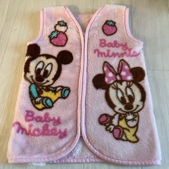 ミッキー　ミニー　スリーパー　毛布