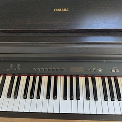 ★ジモティ割あり★  ダイニングテーブル＆椅子4脚セット ブラウン H76.5×D70×W110 クリーニング済み YJ372-YAMAHA 電子ピアノ　