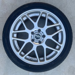 中古最高タイヤホイール付き 225/45R18 91W ADVAN dB V552 アドバン デシベル ヨコハマタイヤ  4本セットタイヤのみ交換可能ご相談くださいの画像