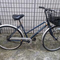 バーハンドル、オートライト、変速なし、自転車