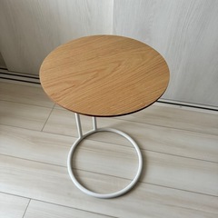 【美品・使用3ヶ月】ニトリ サイドテーブル（ナチュラルカラー）
