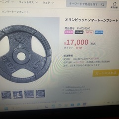 25キロオリンピックプレートの画像