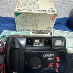 カメラ　フィルムカメラ　京セラ　キャンパスミニ