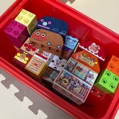 アンパンマン はじめてのブロックバケツL 他