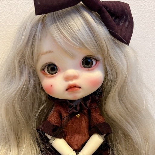dayuanbao niuniu qbaby風カスタムドール　アルビノちゃん風
