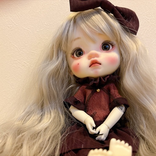dayuanbao niuniu qbaby風カスタムドール　アルビノちゃん風