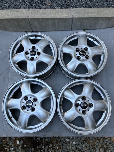 良品‼️BMWミニ純正15インチ 5.5J +45 4本セット