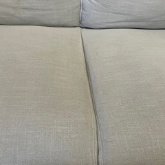 【お取り置き中】収納付き2人がけソファの画像