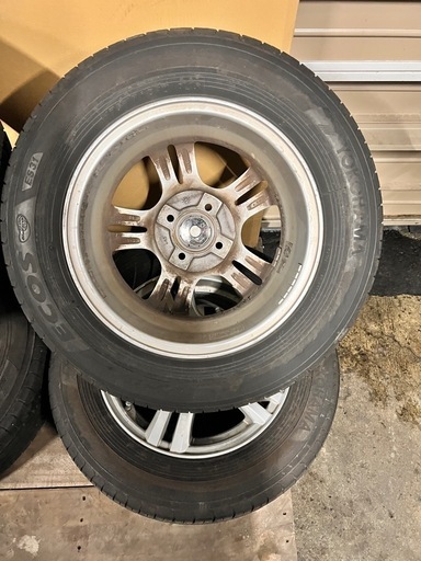 175/70R14 ヨコハマ ECOS アルミホイールセット