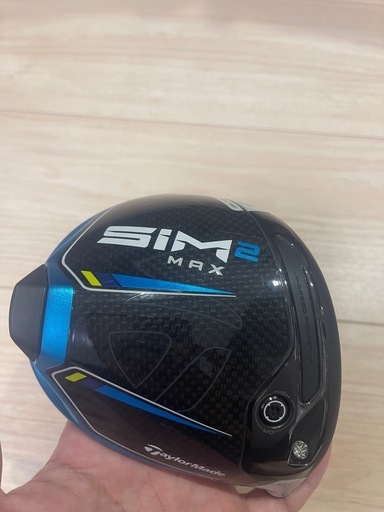 テーラーメイド　SIM2 MAX ヘッドのみ　カバー付き