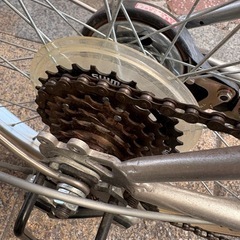 折りたたみ自転車　20インチ　変速付の画像