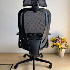 ニトリ ワークチェア クエト BKの画像