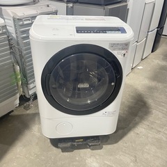 💥激安💥🈹3点同時購入10％OFF🈹❗️配送無料❗️HITACHI 12KG/6KG ドラム式洗濯機　2018年　BD-NX120BE5の画像