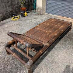 バンブーベッド　アジアン家具