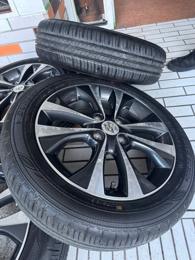 ワゴンR 純正 15インチ　ダンロップバリ溝 ワゴンR 純正 15インチ ダンロップバリ溝の通販はau PAY マーケット