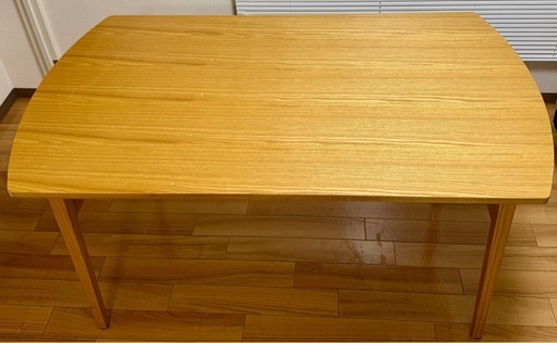 【廃盤・希少】ウニコ　unicoのクラルス、ダイニングテーブル　カフェテーブル