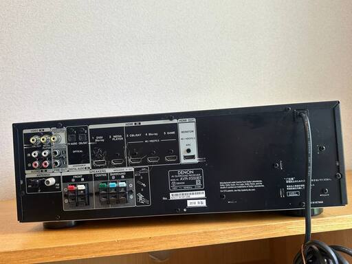 Denon AVR-X550BT AV Receiver 5.2ch Dolby TrueHD/DTS 2018年