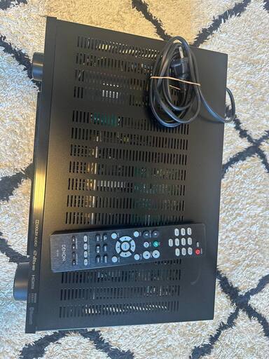 Denon AVR-X550BT AV Receiver 5.2ch Dolby TrueHD/DTS 2018年
