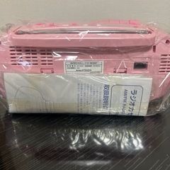 未開封‼️ピンク　ハローキティラジカセの画像