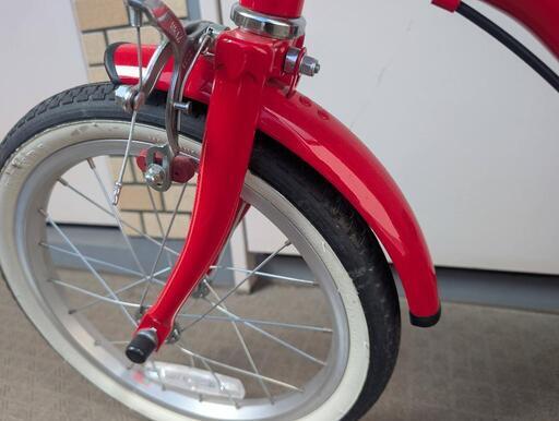 子供用自転車 16インチ レッド イノベーションファクトリー