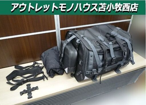 バイクバッグ バイク用品 Fizz キャンピングシートバッグ2 ブラック MFK-102 中古 苫小牧西店