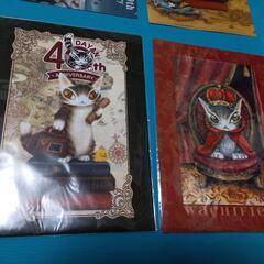 非売品　猫　40th ダヤン　クリアファイル　4枚の画像