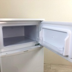 ELSONIC 83L 2ドア冷蔵庫の画像