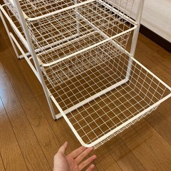 廃盤】IKEA アントニウス ANTONIUS ワイヤーラック北欧 （IKEA