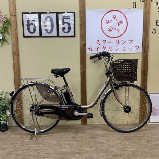 605整備済新基準パナソニックビビDX電動アシスト自転車 26インチ 605整備済新基準パナソニックビビDX電動アシスト自転車 26インチ