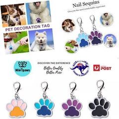 ペット/肉球チャーム（新品）パープルの画像