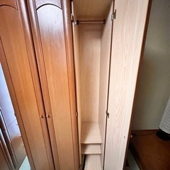 大値下げ‼️収納棚　美品　ハンガーラック棚の画像