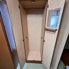 大値下げ‼️収納棚　美品　ハンガーラック棚の画像