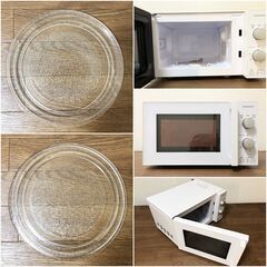 ヤマダ電機60Hz電子レンジYMW-M17JW6超美品　YAMADASELECTハイパワー700W 単機能電子レンジ (西日本専用) 　除菌洗浄/動作確認済みの画像