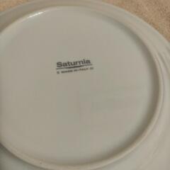 角皿（無印良品）丸皿（サタルニア:イタリア）各３枚の画像