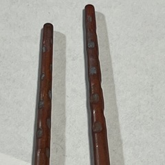 アンティーク　火箸　菊頭　昭和　火ばし 茶道具の画像