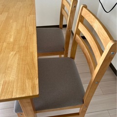 春日部市【ダイニングセット】4人掛けの画像