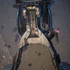 自転車チャイルドシート＆必要な方にはカバーの画像