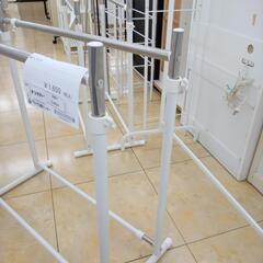 ★ジモティ割あり★  物干しラック 白 H78×D40×W75 クリーニング済み OJ8820の画像