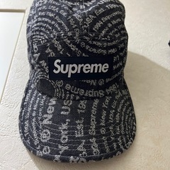 未使用　帽子　キャップ　supreme シュプリーム