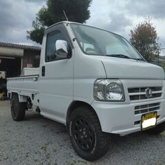 アクティトラック★4WD★ゴツゴツタイヤ・デイトナホイール★商談中です★の画像