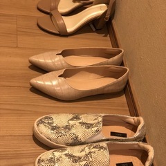 【お値下げ】靴　3足セット（レディース）の画像