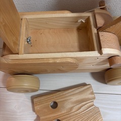 モッコ　mocco 木製　手押し車の画像