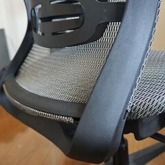 FLEXISPOT オフィスチェア デスクチェア OC3 多機能調節 シンクロロッキング 3段階固定 メッシュ素材 2Dヘッドレスト アームレスト ランバーサポート 静音キャスター コートラック付き（グレー（メッシュ））の画像