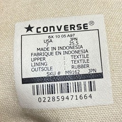 コンバース ★ レディース ハイカット スニーカー 25.5cm  ホワイト　人気の画像