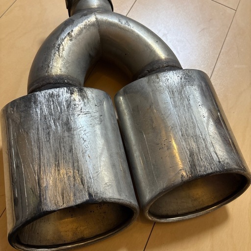 210系クラウン用 スリーキャッツマフラー リアピース 210系クラウン