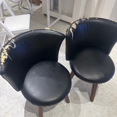 ダイニングテーブル用椅子 2脚の画像