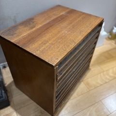 糸　収納棚　アンティーク　古美術の画像