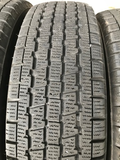 履き潰し用 ブリヂストンW300 145/80R12 4本 (zaki) 横手の 履き潰し用 ブリヂストンW300 145/80R12 4本 (zaki) 横手の