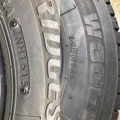 2025年製 ブリヂストン W300 145/80R12 80/78N LT + NeoCarrow